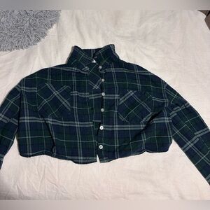 Cropped Flannel